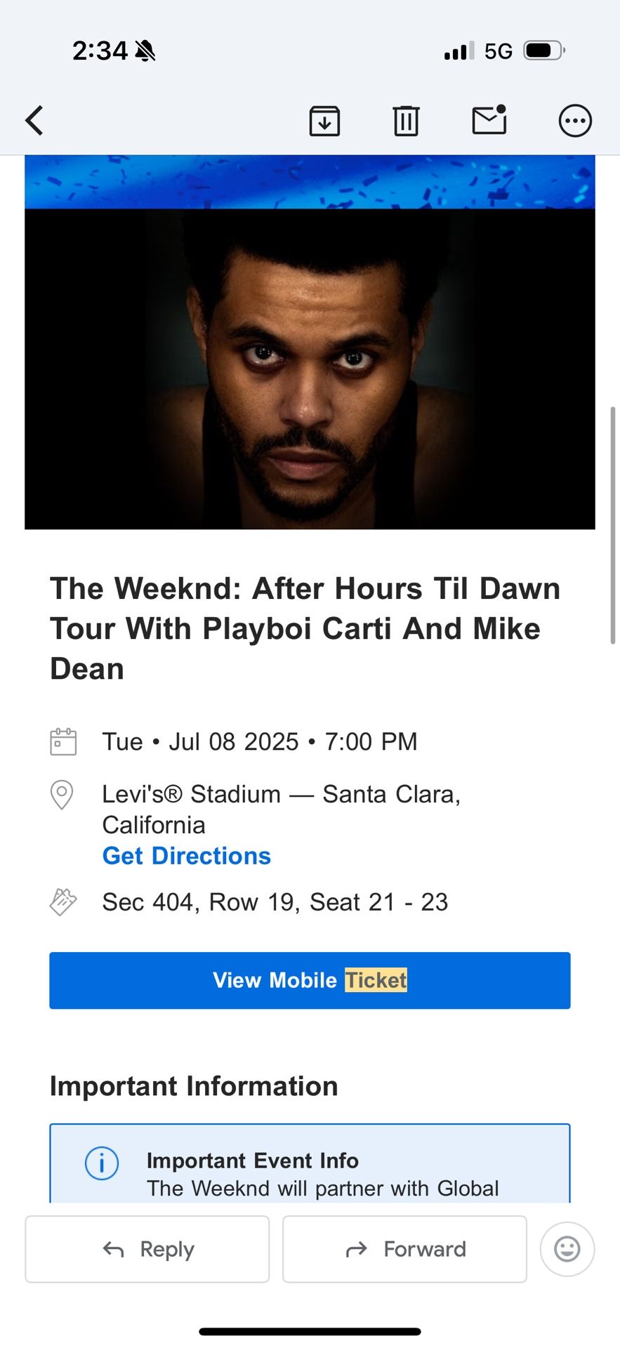 The Weekend: After Hours Til Dawn Tour With Playboy Carti and Mike Dean