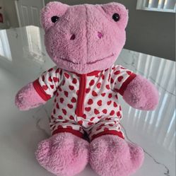 Build-A-Bear Pink Spring Frog 