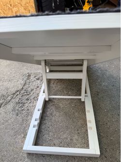 White Foldable Dog ramp