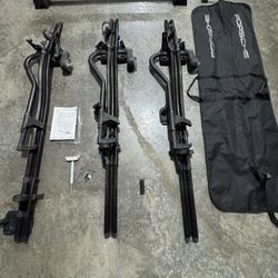 Porsche Roof Rack w 3 Bike Carriers
