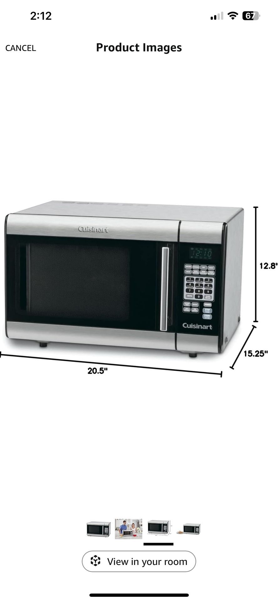 Cuisinart Microwave 