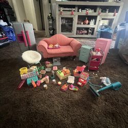 Doll Accessories Home/cleaning Set 