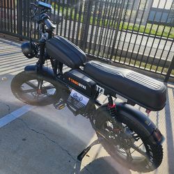Tamobyke Electric Bicycle 30mph 70 miles range 1500w
