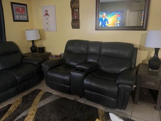 Free leather sofa