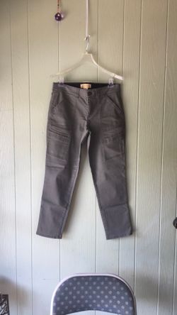 Democracy   “ Ab “ technology Cargo Utility Style Pants Olive Green Size 10