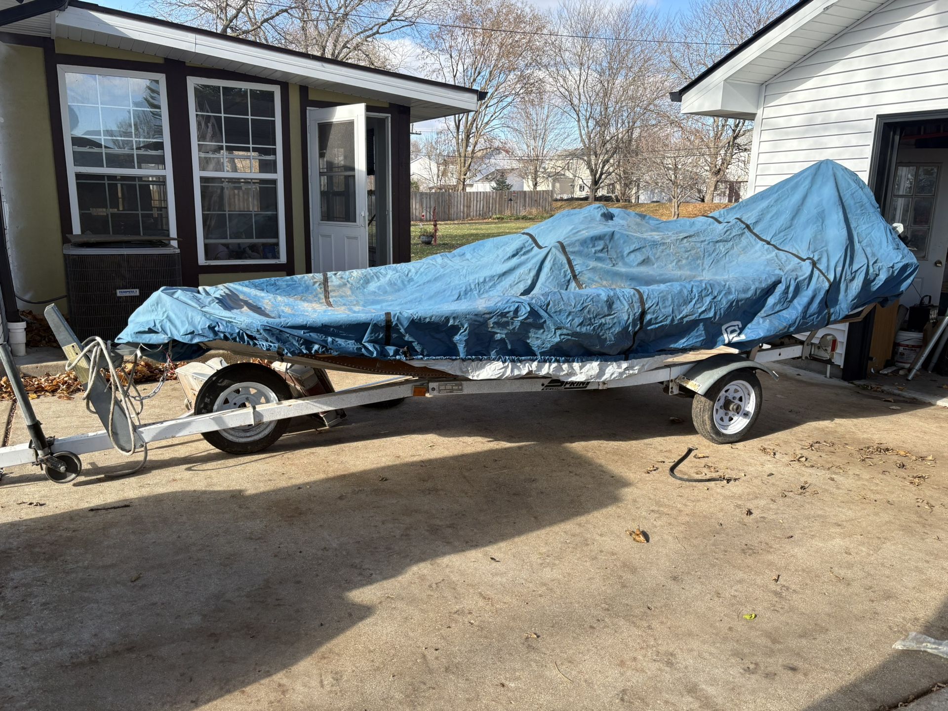 Unfinished Boat Project 