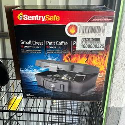 0.17 cu. ft. Fireproof and Waterproof Safe Box Used 