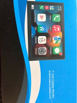7” car play monitor