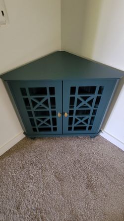 Corner Accent Cabinet