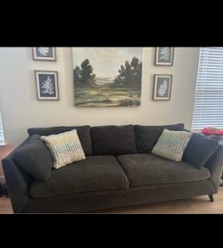 Grey couches
