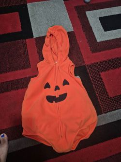 Carter's jackie lantern costume