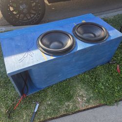 Custom Box for 2 15s $250 box