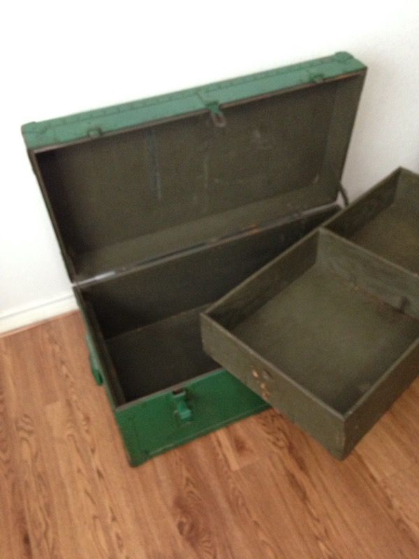 Military Foot Locker - 1947