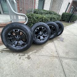 265/70R17 Rims and tires 