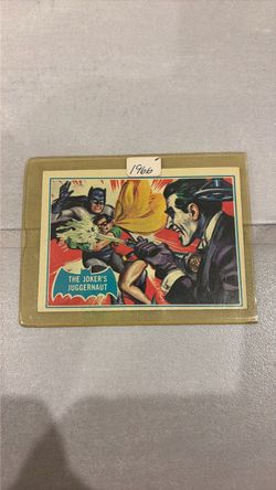 1966 Batman Trading Card – The Joker's Juggernaut