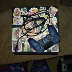 Ps4 With Power Cord And Controller 