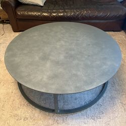 Restoration Hardware Mercer Round Coffee Table