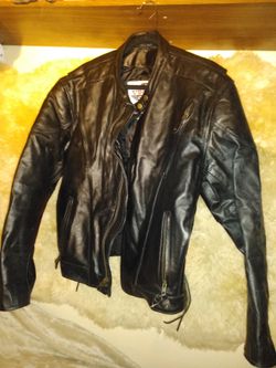 Men leather jacket