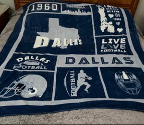 Dallas Football Throw Blanket