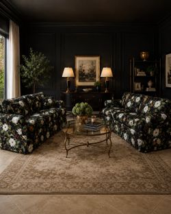 Statement Floral Sofa Couch