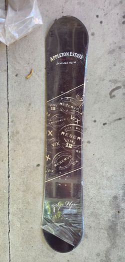 Appleton Rum Snow Board