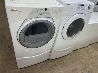 Samsung washer and whirlpool gas dryer good condition we delivery