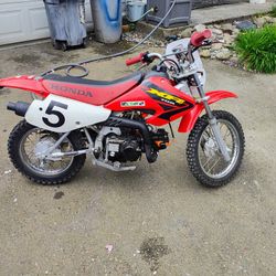 Honda Xr70 With New 110cc Motor.