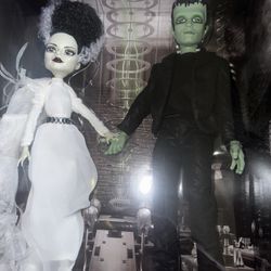 Monster High Frankenstein & Bride of Frank Skullector Doll Set