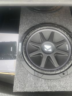 2 12 Kickers And 1500 Watt Amp