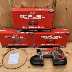 Milwaukee M18 Fuel Brushless Deep Cut Variable Speed Band Saw Model 2729-20 (Tool Only)