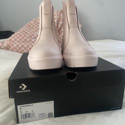 Converse Chuck Taylor All Star Lugged Leather Chelsea Boots - 6c NEW IN BOX
