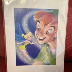Peter Pan Lithograph