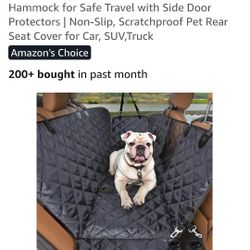 Waterproof Dog Car Seat Cover