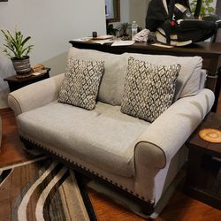 Loveseat And Recliner Set