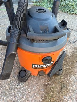 Ridgid dry wet vac 12 gallon