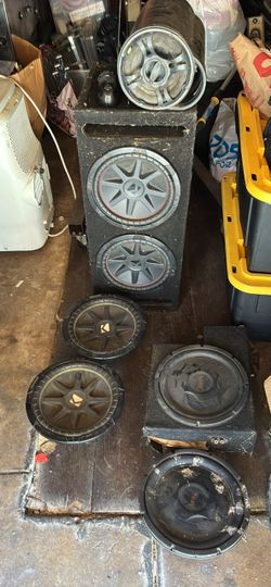 Kicker speakers 12s