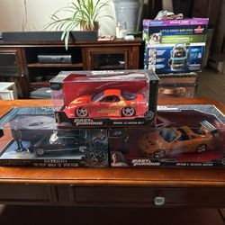 Fast And Furious With Supernatural Model Cars