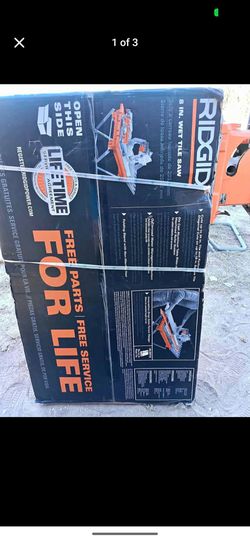 8 in. wet tile saw (model r4041s
