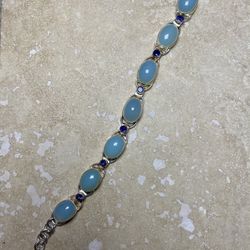 Sajen Offerings Multistone Sterling Silver Bracelet