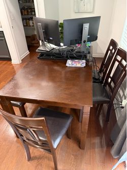 Dining table. Ashely Furniture. Used. $100
