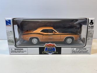 1970 Plymouth 'Cuda New In The Box Diecast Model in 1/25 Scale by New Ray