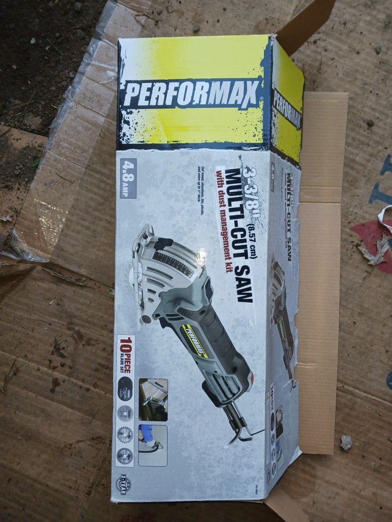 Performax Multi Cut Tool 10 PC New Never Used