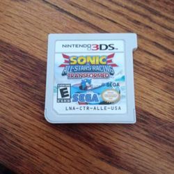 Nintendo 3DS Sonic All Star Racing Transformed 