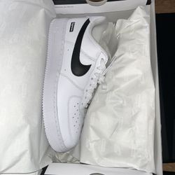 Supreme Air Force 1 Low White Black