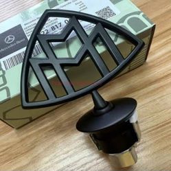 Mercedes Benz Maybach Hood Ornament Emblem Bonnet Badge SEE ALL PICS SOLD SEPARATELY SHIPPING Is AVAILABLE 