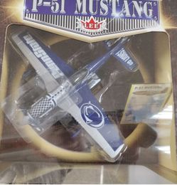 Fleer Collectibles P-51 Mustang College Edition 1:48th Scale Penn State 