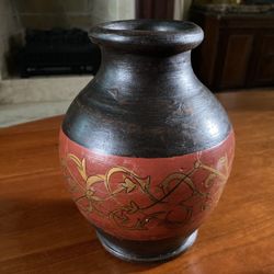Wooden Vase 