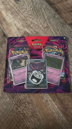 Pokémon TCG Gengar Mimikyu Marshadow Card Pack Set