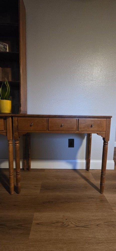 Ethan Allen Custom Room Plan Console Expandable Table