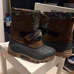 Boys Snow Boots Brand Mossy Oak 
